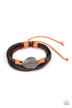 Load image into Gallery viewer, FROND and Center - Orange Bracelet- Paparazzi Accessories
