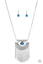 Load image into Gallery viewer, When In ROAM- Blue Necklace -Paparazzi Accessories
