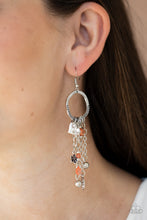 Load image into Gallery viewer, Charm School - Orange Earrings- Paparazzi Accessories
