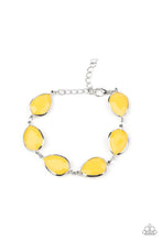 Load image into Gallery viewer, REIGNy Days- Yellow Bracelet- Paparazzi Accessories
