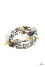 Load image into Gallery viewer, Western Quest - Yellow Bracelet- Paparazzi Accessories
