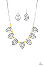 Load image into Gallery viewer, Terra Trailblazer - Yellow Necklace- Paparazzi Accessories
