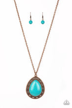 Load image into Gallery viewer, Full Frontier - Copper Necklace- Paparazzi Accessories

