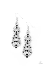 Load image into Gallery viewer, Diva Decorum - Black Earrings- Paparazzi Accessories
