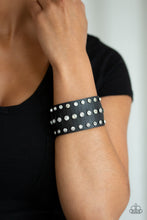 Load image into Gallery viewer, Now Taking The Stage - Black Wrap Bracelet- Paparazzi Accessories
