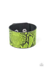 Load image into Gallery viewer, It’s A Jungle Out There- Green Wrap Bracelet- Paparazzi Accessories

