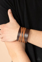 Load image into Gallery viewer, Pirate Plunder- Brown Urban/Unisex Wrap Bracelet- Paparazzi Accessories
