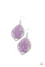 Load image into Gallery viewer, Glacial Glades- Purple Earrings - Paparazzi Accessories
