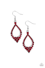 Load image into Gallery viewer, Finest First Lady - Red Earrings- Paparazzi Accessories
