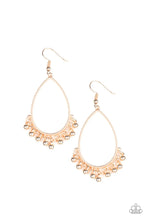 Load image into Gallery viewer, Country Charm- Rose Gold Earrings- Paparazzi Accessories
