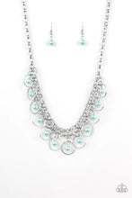 Load image into Gallery viewer, Party Time- Blue Necklace- Paparazzi Accessories
