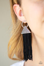 Load image into Gallery viewer, Oh My GIZA- Black Earrings- Paparazzi Accessories
