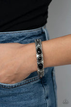 Load image into Gallery viewer, Radiant Ruins- Black Bracelet- Paparazzi Accessories
