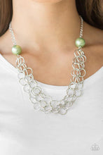 Load image into Gallery viewer, Daring Diva- Green Necklace- Paparazzi Accessories
