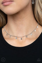 Load image into Gallery viewer, Starry Skies- Silver Choker Necklace
