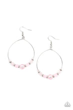 Load image into Gallery viewer, Ambient Afterglow- Pink Earrings- Paparazzi Accessories

