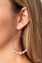Load image into Gallery viewer, Ambient Afterglow- Pink Earrings- Paparazzi Accessories
