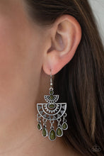 Load image into Gallery viewer, SOL Searching- Green Earrings- Paparazzi Accessories
