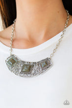 Load image into Gallery viewer, Feeling Inde-PENDANT- Green Necklace- Paparazzi Accessories
