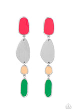 Load image into Gallery viewer, Deco By Design- Multi Earrings- Paparazzi Accessories
