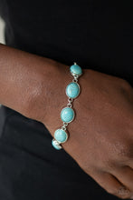 Load image into Gallery viewer, Nice Stonework- Blue Bracelet- Paparazzi Accessories
