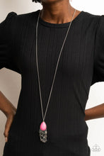 Load image into Gallery viewer, Musically Mojave- Pink Necklace- Paparazzi Accessories
