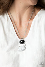 Load image into Gallery viewer, Finding Balance- Black Necklace- Paparazzi Accessories
