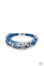 Load image into Gallery viewer, Star-Studded Affair - Blue Bracelet- Paparazzi Accessories
