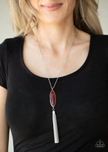 Load image into Gallery viewer, Stay Cool- Red Necklace- Paparazzi Accessories
