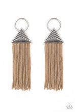 Load image into Gallery viewer, Oh My GIZA- Brown Earrings- Paparazzi Accessories
