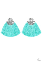 Load image into Gallery viewer, Make Some PLUME- Blue Earrings- Paparazzi Accessories
