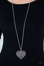 Load image into Gallery viewer, Classic Casanova- Red Heart Necklace - Paparazzi Accessories
