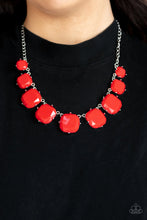 Load image into Gallery viewer, Prismatic Prima Donna- Red Necklace- Paparazzi Accessories
