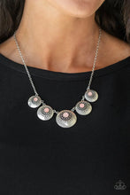 Load image into Gallery viewer, Solar Beam- Pink Necklace- Paparazzi Accessories
