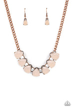 Load image into Gallery viewer, Above The Clouds - Copper Necklace - Paparazzi Accessories
