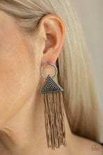 Load image into Gallery viewer, Oh My GIZA- Brown Earrings- Paparazzi Accessories
