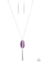 Load image into Gallery viewer, Tranquility Trend- Purple Necklace- Paparazzi Accessories
