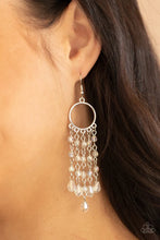 Load image into Gallery viewer, Dazzling Delicious - White Earrings- FASHION FIX- Paparazzi Accessories
