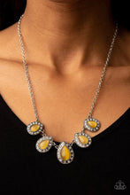 Load image into Gallery viewer, Everlasting Enchantment- Yellow Necklace- Paparazzi Accessories
