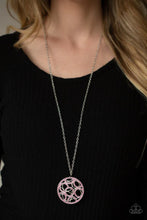 Load image into Gallery viewer, Thanks A MEDALLION- Pink Necklace- Paparazzi Accessories
