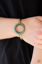 Load image into Gallery viewer, Divinely Desert - Brass Cuff Bracelet- Paparazzi Accessories
