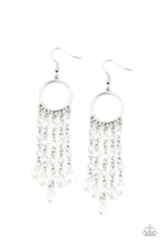 Load image into Gallery viewer, Dazzling Delicious - White Earrings- FASHION FIX- Paparazzi Accessories
