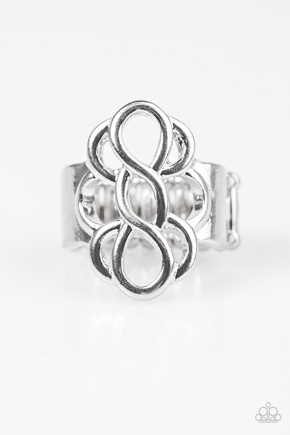 Breathe It All In - Silver Ring- Paparazzi Accessories