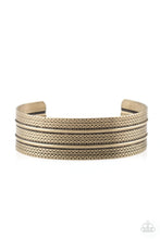 Load image into Gallery viewer, Absolute Amazon - Brass Cuff Bracelet - Paparazzi Accessories

