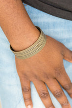 Load image into Gallery viewer, Absolute Amazon - Brass Cuff Bracelet - Paparazzi Accessories
