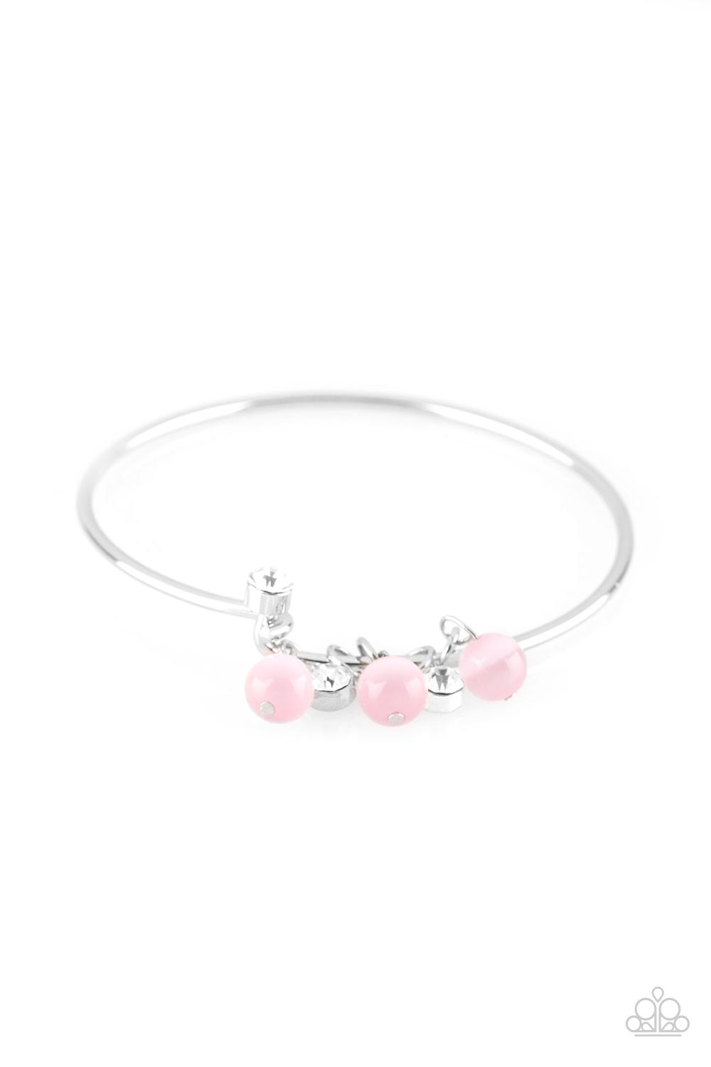 Marine Melody - Pink Bangle Bracelet- Paparazzi Accessories