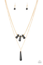 Load image into Gallery viewer, Basic Groundwork- Black Necklace- Paparazzi Accessories
