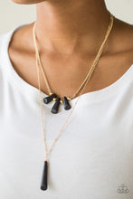 Load image into Gallery viewer, Basic Groundwork- Black Necklace- Paparazzi Accessories
