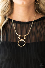 Load image into Gallery viewer, Walk Like An Egyptian - Gold Necklace- Paparazzi Accessories
