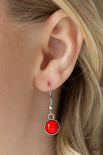 Load image into Gallery viewer, Tide Drifter - Red Necklace- Paparazzi Accessories
